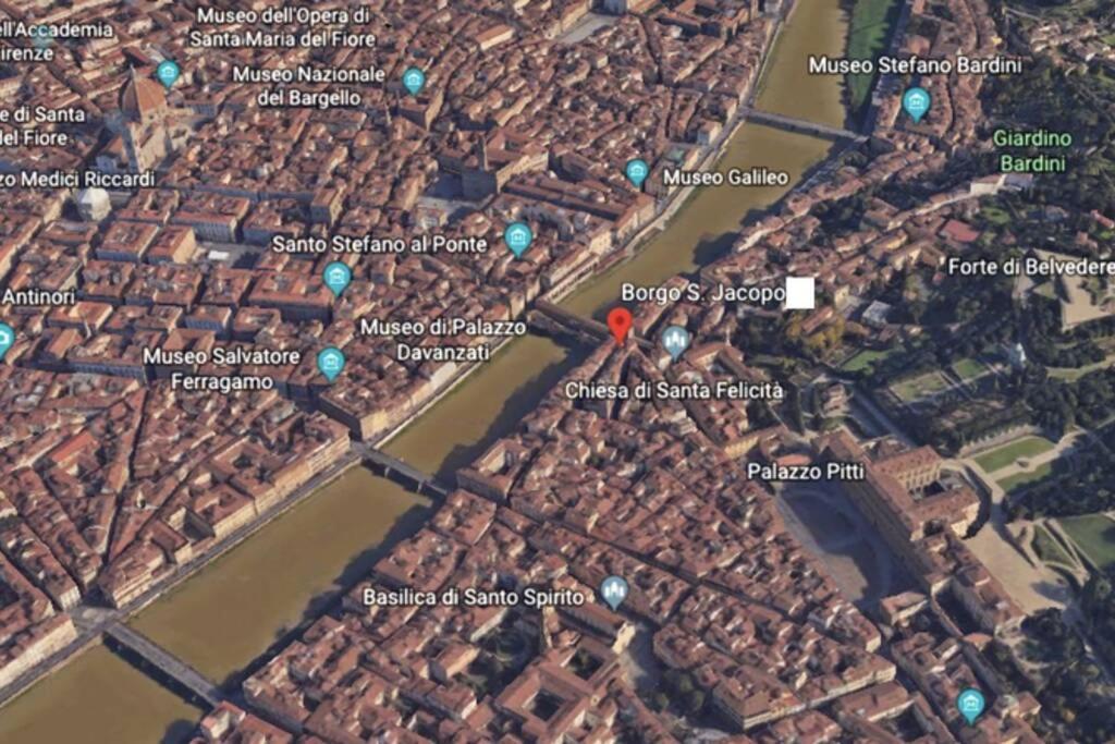 Ferienwohnung Ponte Vecchio-Newly Restyled Flat Florenz Exterior foto
